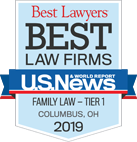 Best Lawyers Best Law Firms | U.S. News and World Report | Family Law - Tier 1 | Columbus-OH | 2019